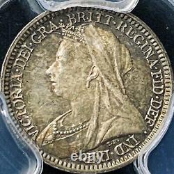 GREAT BRITAIN. 1897, 2 Pence, Silver PCGS PL64 Victoria, Maundy, RARE