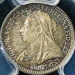 GREAT BRITAIN. 1897, 2 Pence, Silver PCGS PL64 Victoria, Maundy, RARE