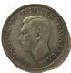 Great Britain 1945 Half Crown 0.500 Silver Coin George Vi Au/bu Km # 856 Rare