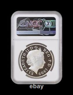 GREAT BRITAIN. 1999, 5 Pounds, Silver NGC PF69 Diana Memorial Proof RARE 647
