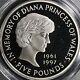 Great Britain. 5 Pounds, 1999 Pcgs Pr69 Diana Memorial Proof Rare