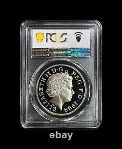 GREAT BRITAIN. 5 Pounds, 1999 PCGS PR69 Diana Memorial Proof RARE