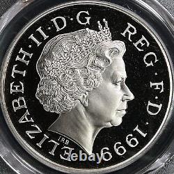 GREAT BRITAIN. 5 Pounds, 1999 PCGS PR69 Diana Memorial Proof RARE