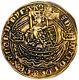 Great Britain Half Noble Gold Coin Edward Iii 1327-1377 Tower 3,75g 28mm Rare