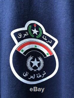 Genuine Fallujah Police Iraq T-shirt & Chestnut Troop Tour Shirt 2004, Very Rare