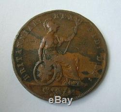 Great Britain 1/2 Penny / Half Penny 1825, VERY RARE COIN