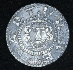 Great Britain 1 Penny King Arthur Camelot Fantasy Blackened Silver RARE