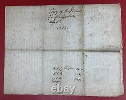 Great Britain, 1723, Legal Document by Writ of the Privy Seal. Rare Item