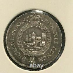 Great Britain. 1811 George 111 -Bristol X11 Pence Token. A/UNC Silver. Rare