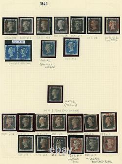 Great Britain 1840-1970 Lovely collection with many rare stamps incl. £5 0range
