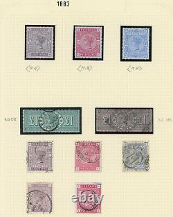 Great Britain 1840-1970 Lovely collection with many rare stamps incl. £5 0range