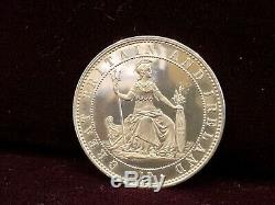 Great Britain 1860 1 Penny Silver Pattern RARE