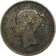 Great Britain 1868 Queen Victoria 1 Shilling Silver Coin Rare Date