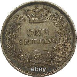 Great Britain 1868 Queen Victoria 1 Shilling Silver Coin Rare date