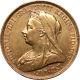 Great Britain 1893 Victoria Gold 5 Pounds / 5 Sovereign Pcgs Au Rare