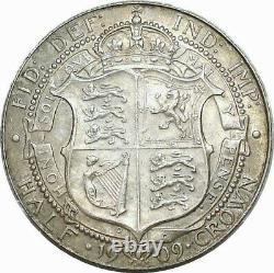 Great Britain 1909 Edward VII 1/2 Crown UNC Rare