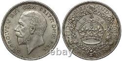 Great Britain 1928 Wreath Crown George V S-4036 Silver Coin Low Mintage Rare