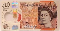 Great Britain 2014. 10 Pounds. Collector's Misprint. Missing Queen's Head. Rare