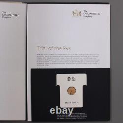 Great Britain 2019 Half Sovereign Gold Bullion Coin Trial of the Pyx Issue Rare