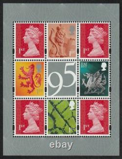 Great Britain, 2021 RARE'SPECKLED FACE' ERROR on Queen's 95th Birthday Pane MNH
