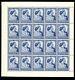 Great Britain #268 (sg #494) Very Fine Never Hinged Rare Full Sheet