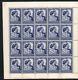 Great Britain #268 Vf/nh Rare Full Sheet