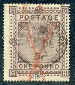 Great Britain #75 GP Used-F-VF 100% Sound With APS Cert Rare (GARY 9/17/20)