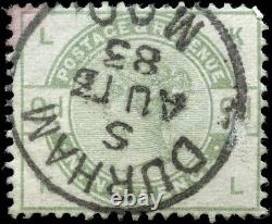 Great Britain 9p Scott #106 Used F-VF RARE DURHAM 1883 CANCEL 1883-84 stamp