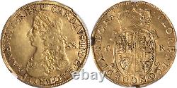 Great Britain Charles II (1660-1662) Gold Unite of 20 Shillings NGC XF-40 RARE