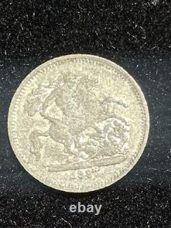 Great Britain Crown KM# 765 1887 Super RARE 173,000 MINTAGE