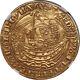 Great Britain Edward Iii (1361-69) Gold Half Noble Ngc Au-55 Rare Grade