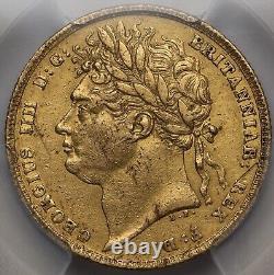 Great Britain George IV Sovereign 1823 PCGS AU Details RARE Date