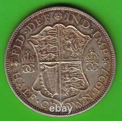 Great Britain Half Crown 1927 Proof Proof Rare nswleipzig