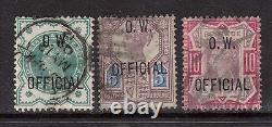 Great Britain #O46 #O48 VF Used Rare Set