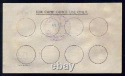 Great Britain P. O. W. Camps 1940s 1 Shilling CAMP 1015. C5017c/SB466 GEF Rare