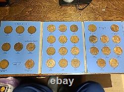 Great Britain Pennies Book #4 Complete M. S. With Ultra Rare 1950 & 1951