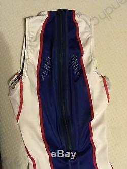 Great Britain RARE Speedo FSll Bodysuit Olympic Swimming Swim Suit Athens 2004