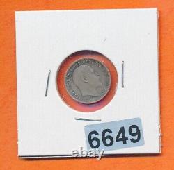 Great Britain Rare 1902 3 Pence Matte Proof