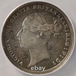Great Britain Silver 6 Pence 1887 Victoria 6P British Rare English Coin