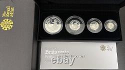 Great Britain UK 2008 Britannia Silver Proof Set RARE only 2500 sets