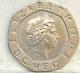 Great Britain Undated 2008 Error 20 Pence Rare Coin, No Bag Marks Uncircula