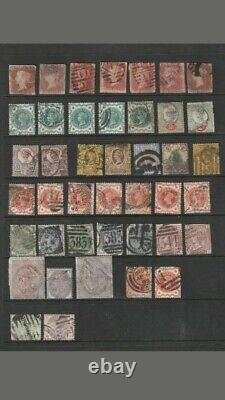 Great britain queen victoria stamps Collection, Very FINE, Very Rare, Valuable