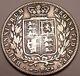 Huge Rare Silver Great Britain 1875 Half Crownnot Many Of These Aroundfree Shi