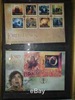 Isle Of Man Limited Edition Stamp Box LORD OF THE RINGS-RETURN OF THE KING RARE
