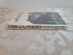 Lords Of The Starship by Mark Geston 1967 RARE Great Britain First Edition HC DJ