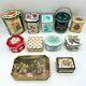 Lot Of 11 English Vintage Tins Great Britain Royal England Europe Uk Candy Rare