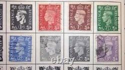 Lot of 66 Great Britain Postage Stamps including RARE Penny Red Imperforate