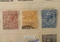 Lot of 66 Great Britain Postage Stamps including RARE Penny Red Imperforate