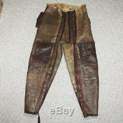 Made in 1941 VERY RARE RAF FLYING SUIT TROUSERS IRVINSUIT WWII sheepskin irvin