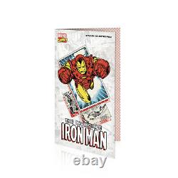 Marvel Comics Iron Man Gold Ingot Limited Edition Rare Collectable Complete Pack